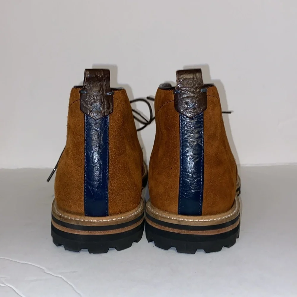 Ted Baker London Tan Suede Maagna Chukka Boots